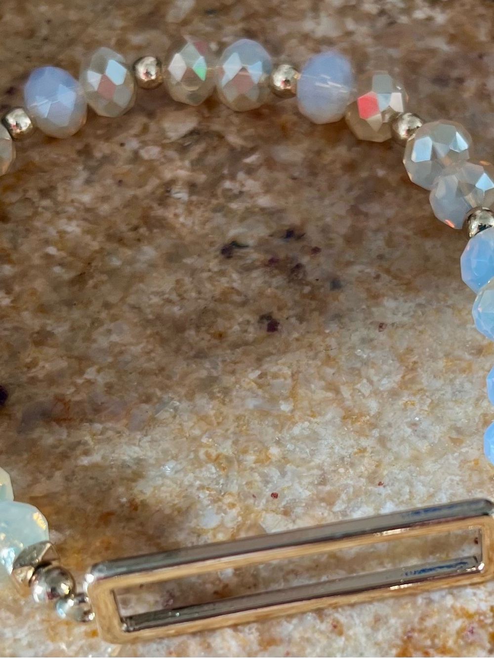 Bomb Party RETRO Summer Stack RBP5056 Beach Babe by The Sea Moonstone Gold HTF - Picture 10 of 12